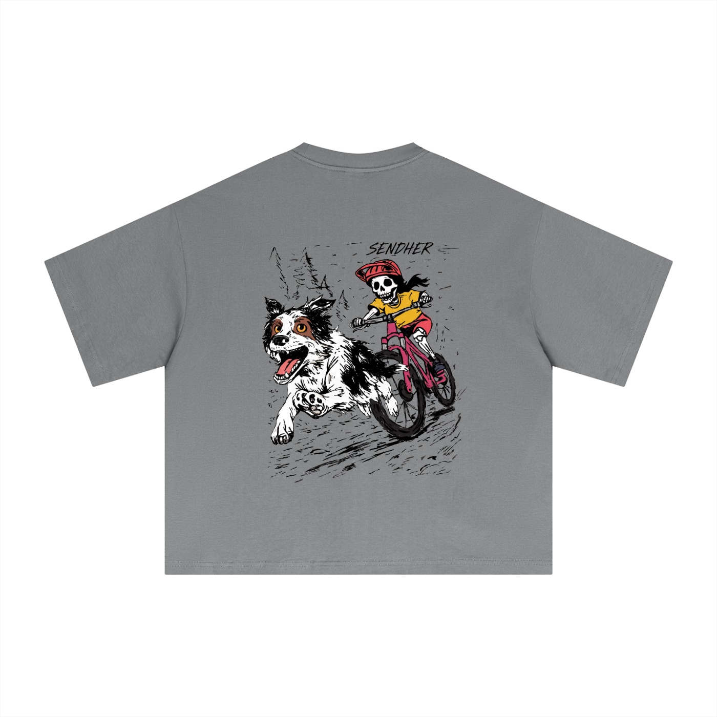 Trail Dog  Boxy T-Shirt